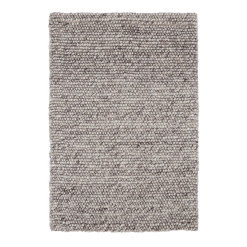 Niels Handwoven Woolviscose Rug | Grey