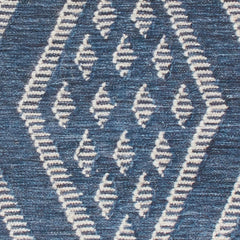 Guthrie Navy Machine Washable Rug Swatch-12"x17"