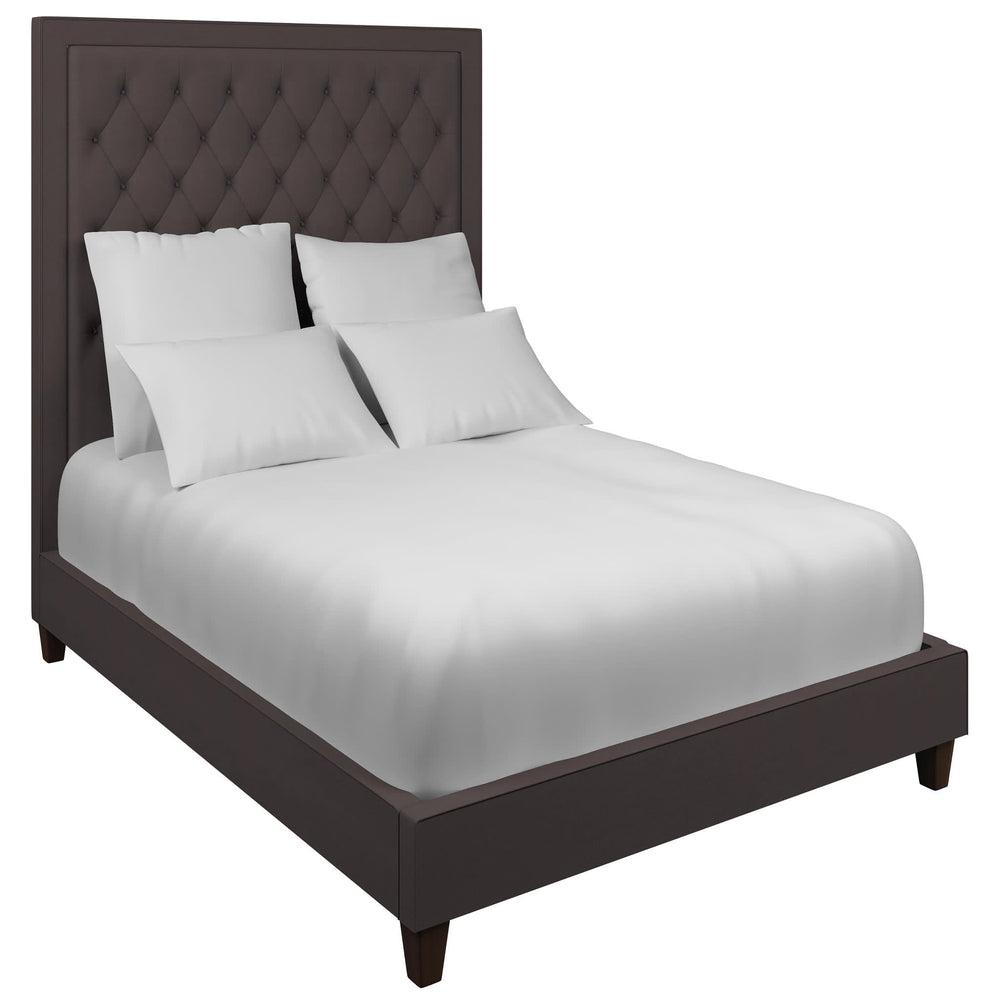 Stonington Tufted Bed | Estate Linen Shale