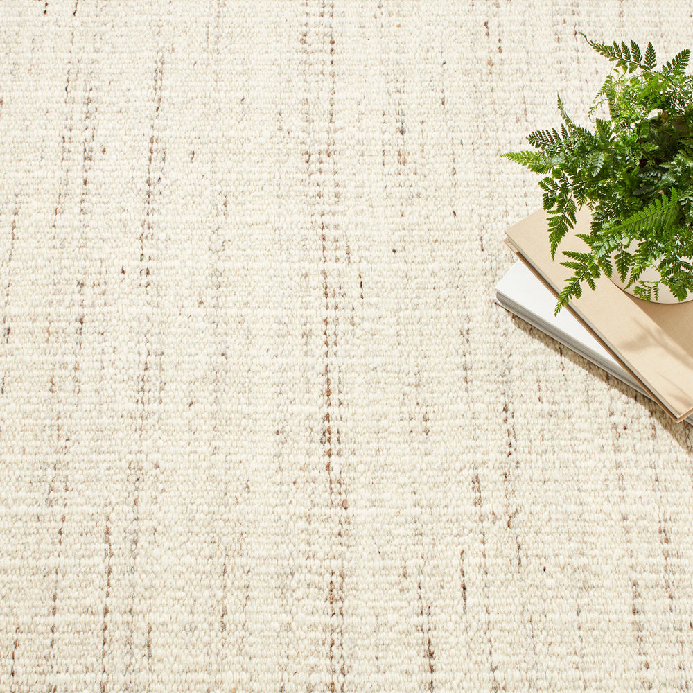 Ellis Woven Wool Custom Rug | Natural
