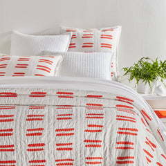 Bold Strokes Tangerine Coverlet