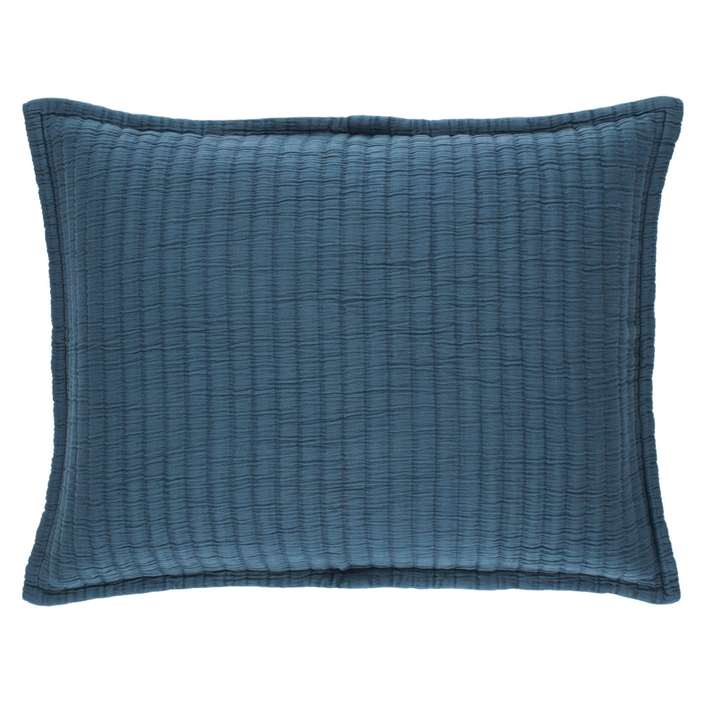 Boyfriend Matelasse Sham | Aegean