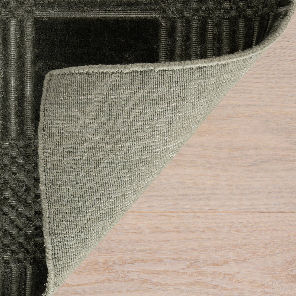 Prescott Hand Loomed Tencel Rug | Green