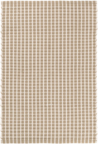 Gridiron Handwoven Indoor/Outdoor Rug | Wheat