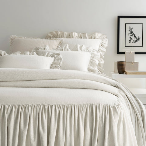 Wilton bedspread | Natural