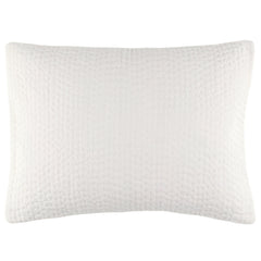 Seychelles Dove White Quilted Sham