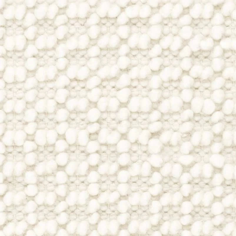 Hooper Handwoven Wool Rug Swatch | Ivory