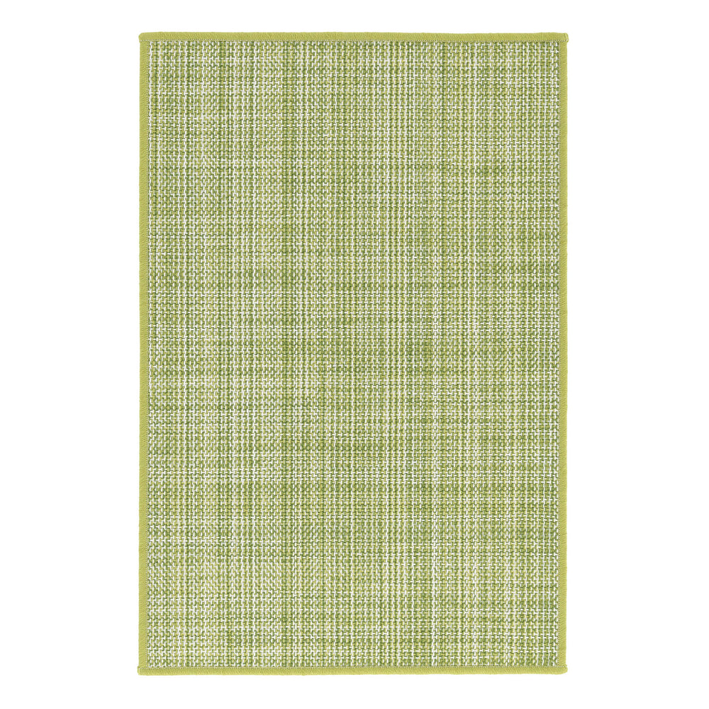 Lakeside Woven Indoor/Outdoor Custom Rug | Green