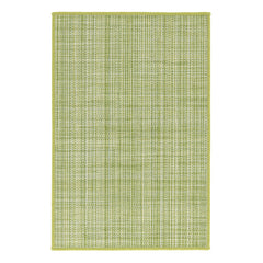 Lakeside Woven Indoor/Outdoor Custom Rug | Green