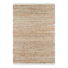 Gridwork Handwoven Jute Rug | Ivory