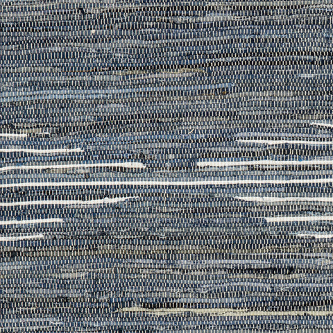Dira Denim Bohemian Diamond Rug Swatch | Blue