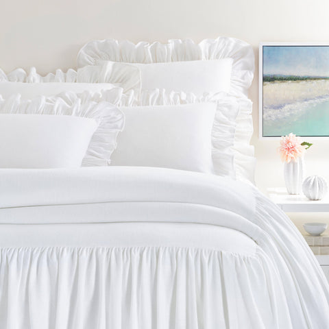 Wilton White Bedspread