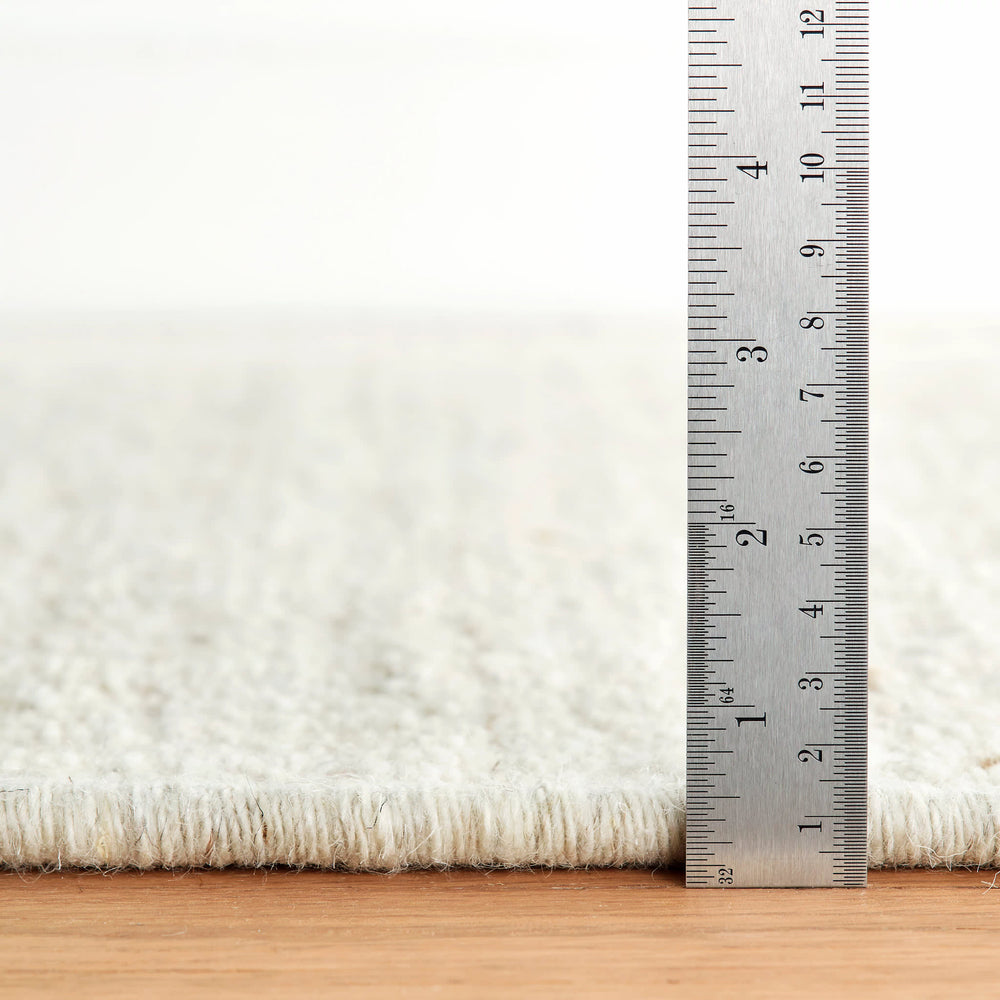 Ellis Woven Wool Custom Rug | Natural