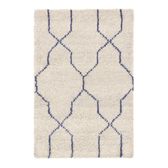 Massena Hand Knotted Wool Rug | Blue