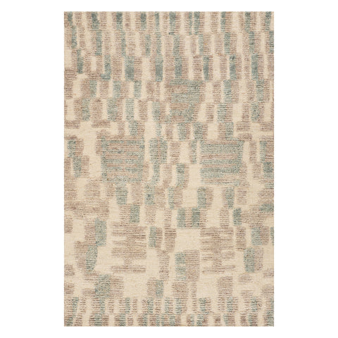 Lalita Abstract Bohemian Rug | Teal