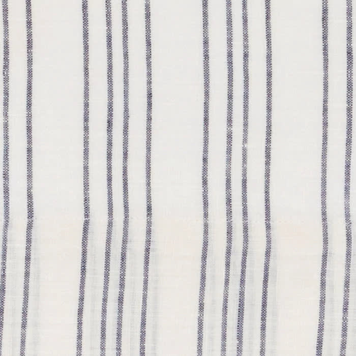 Lush Linen Stripe Swatch | Slate Blue