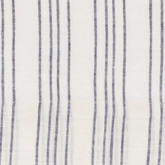 Lush Linen Stripe Slate Blue Swatch