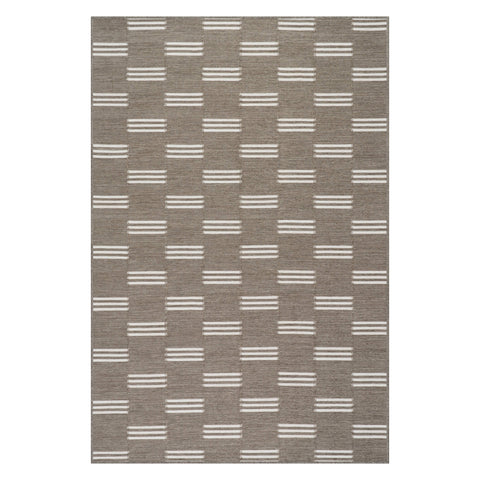 Ondine Coastal Indoor/Outdoor Custom Rug | Beige