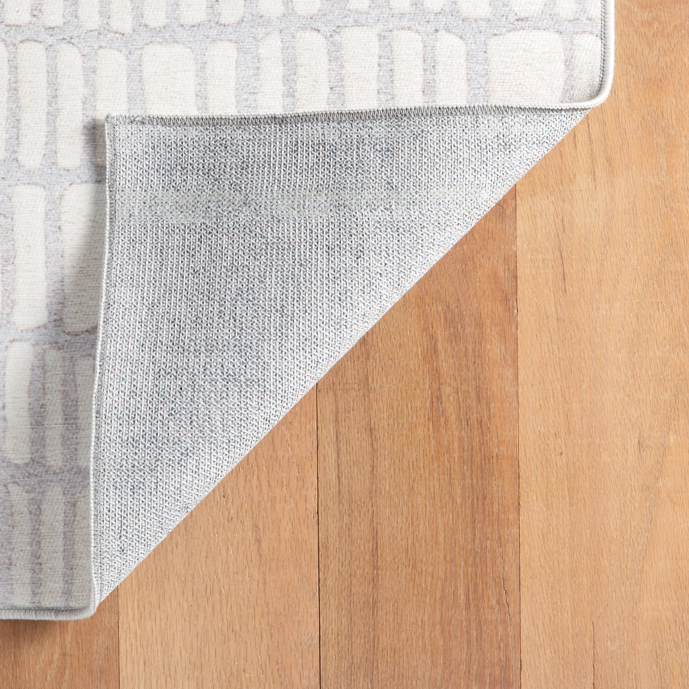 Roark Machine Washable Rug | Ivory