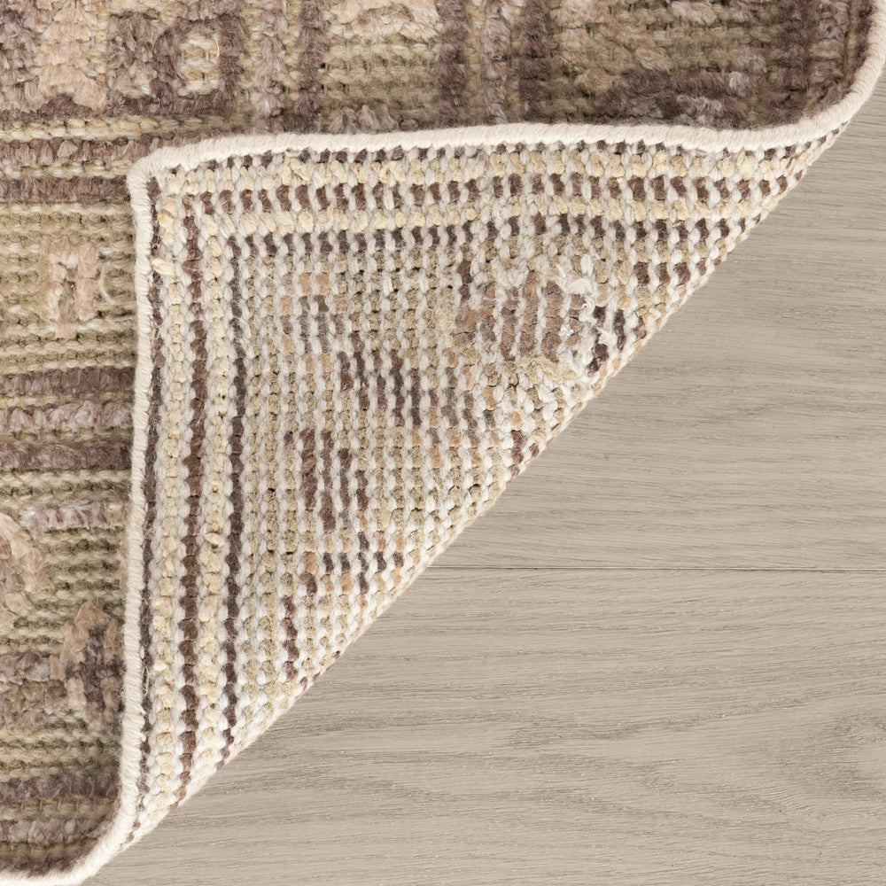 Brynne Hand Knotted Wool-Blend Rug | Rose