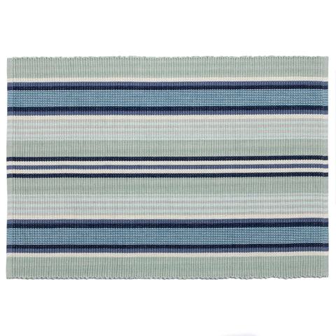 Barbados Stripe Placemat Set of 4 | Blue