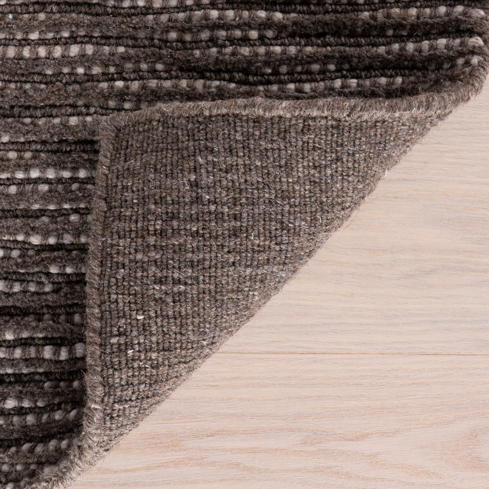 Rory Hand Loomed Wool-Blend Rug | Brown