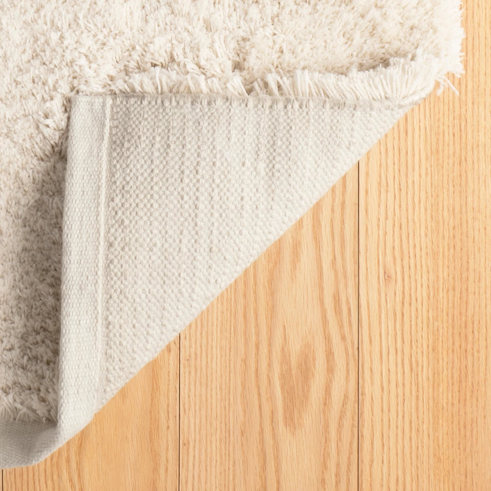 Kodiak Handwoven Microfiber Performance Rug | Ivory