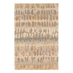 Paint Chip Hand Micro Hooked Wool Rug | Natural