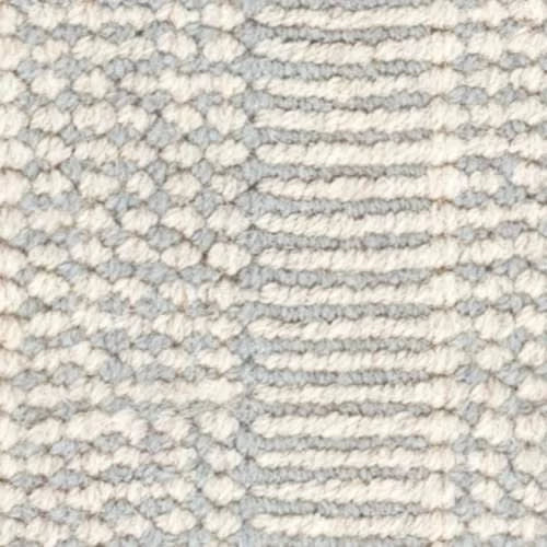 Raffa Woven Wool Custom With Attached Rug Pad Rug Swatch | Slate