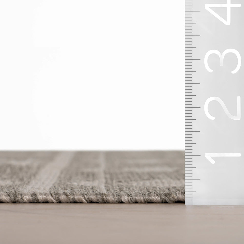 Ellis Woven Indoor/Outdoor Rug | Greige