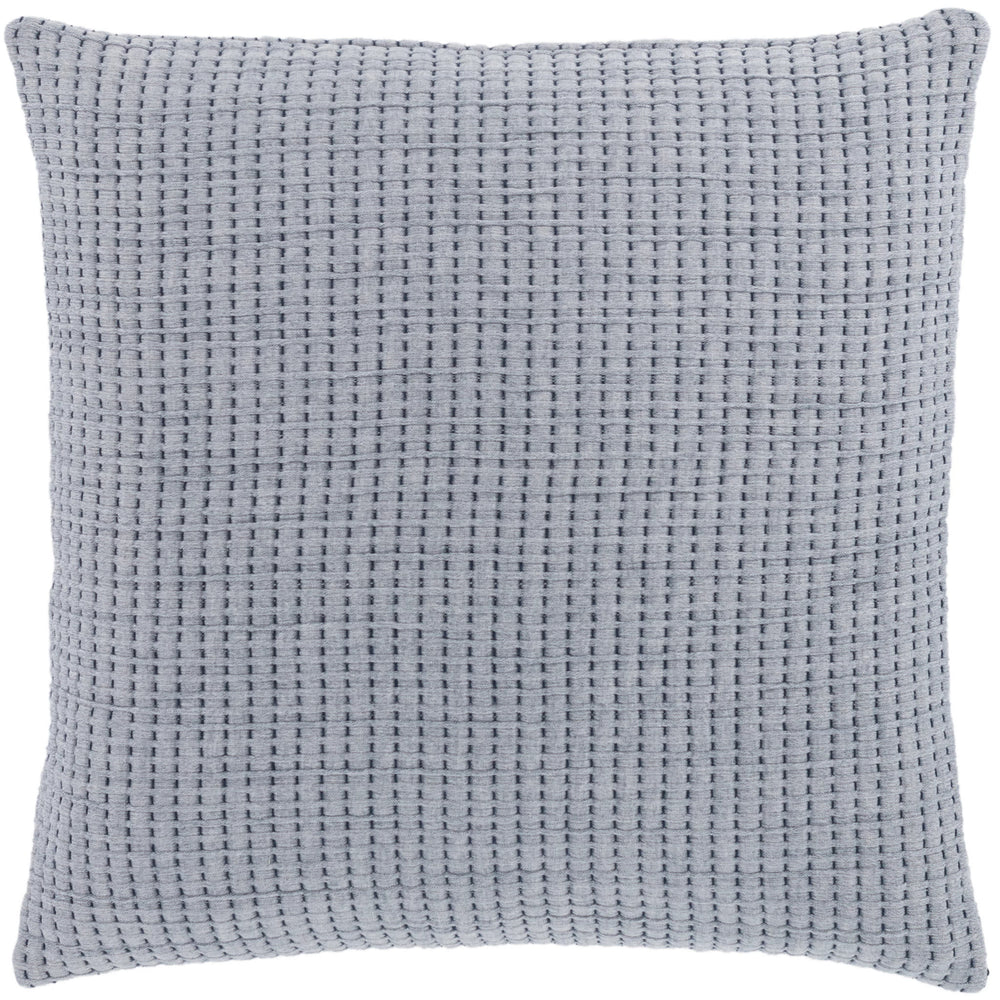 Pick Stitch Matelasse Sham | Navy