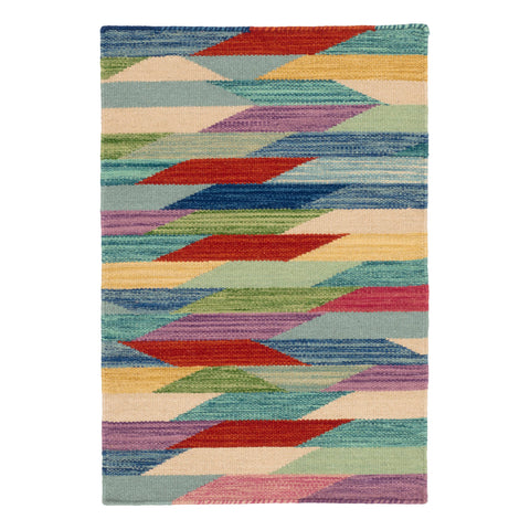 Hotline Handwoven Wool Rug | Multi