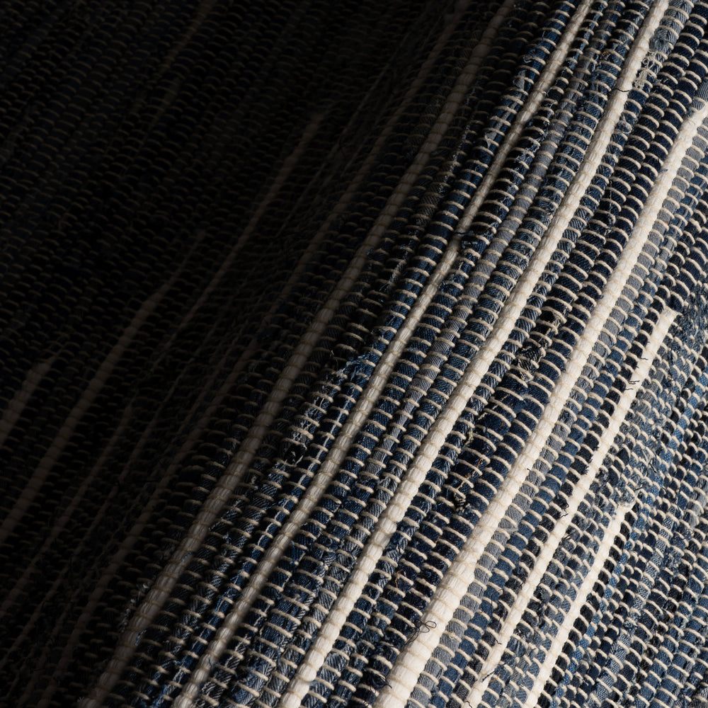Dira Denim Bohemian Diamond Rug | Blue