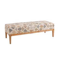 Rufus Stone Freida Rug Bench | Natural