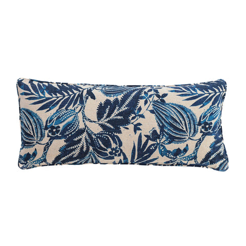 Antigua Linen Decorative Pillow Cover | Blue