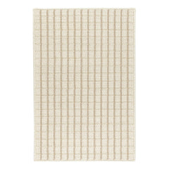 Lawrence Woven Wool Custom Rug | Natural