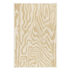 Amber Hand Micro Hooked Wool Custom Rug | Neutral