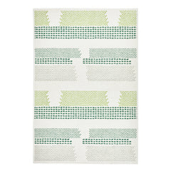 Tread Lightly Machine Washable Rug | Green