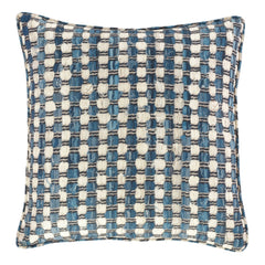Lennon Indoor/Outdoor Decorative Pillow Cover | Blue