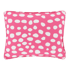 Spot On Indoor/Outdoor Decorative Pillow Cover | Fuchsia