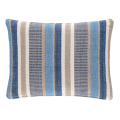 Always Greener Indoor/Outdoor Decorative Pillow Cover | Blue/Grey
