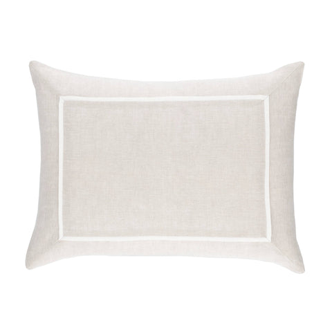 Keaton Linen Sham | Natural