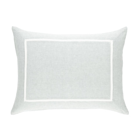 Keaton Linen Sham | Sky