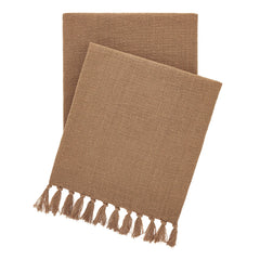Evelyn Linen Throw | Parchment
