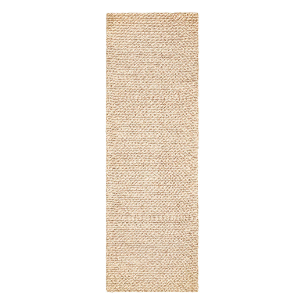Niels Handwoven Woolviscose Rug | Latte