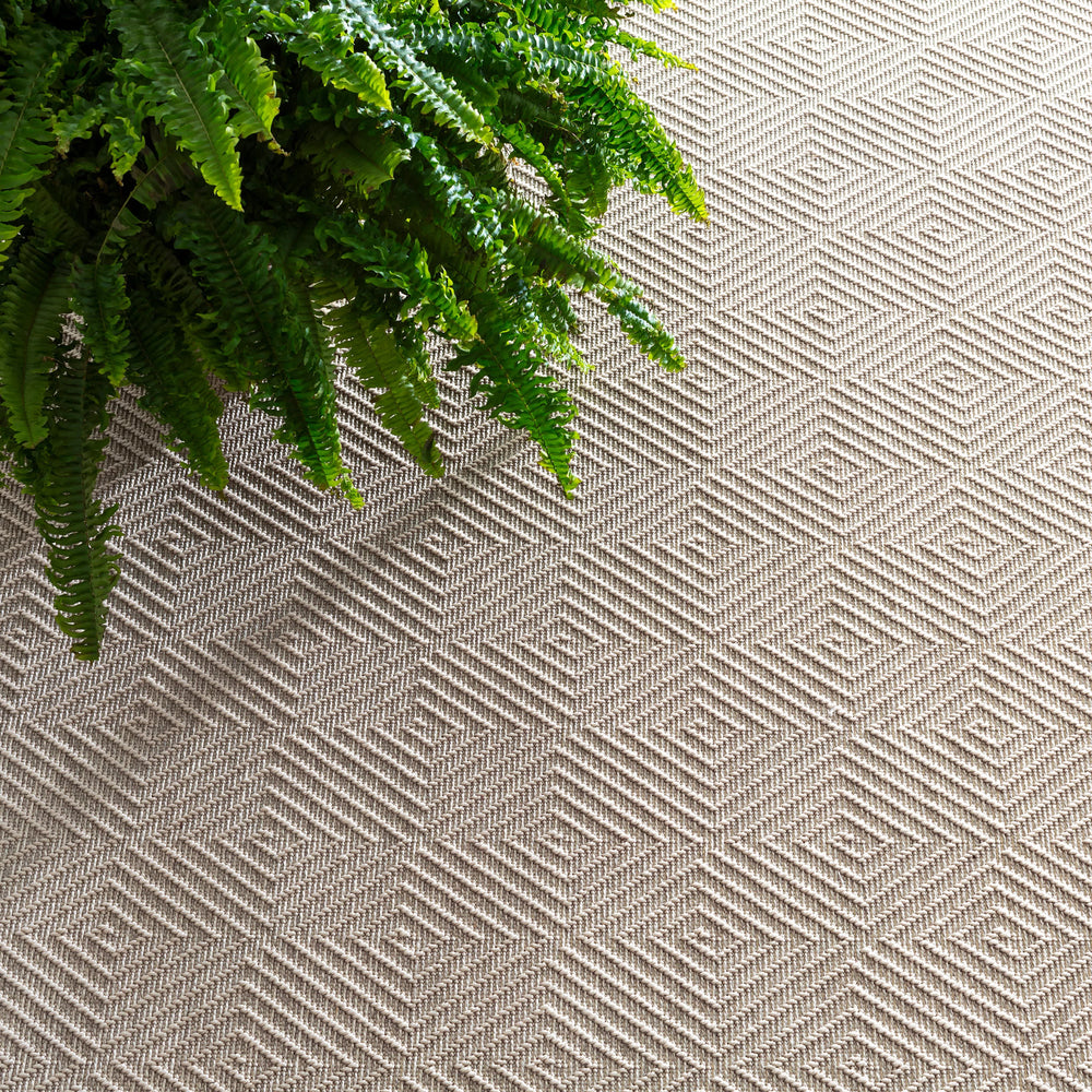 Cress Indoor/Outdoor Custom Rug | Platinum