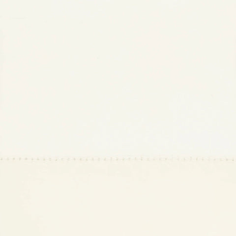 Classic Hemstitch Sheet Swatch | Ivory