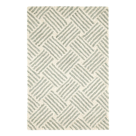 Layers Hand Hooked Wool Rug | Desert Sage