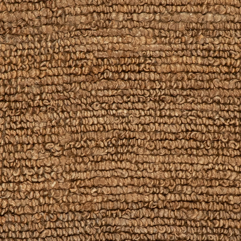 Varnu Textured Handmade Jute Rug Swatch | Natural