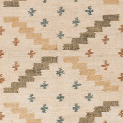 Wilder Kilim Natural Handwoven Jute Rug Swatch